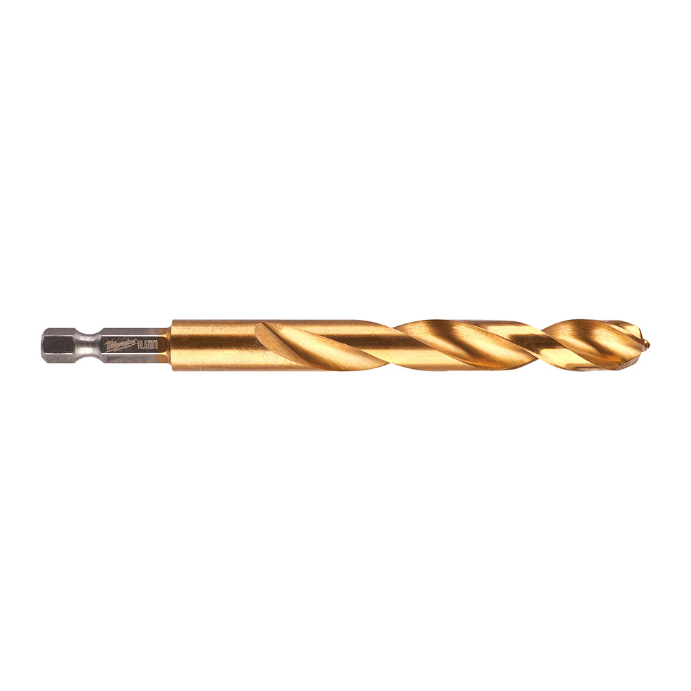 Shockwave HSS-G TiN Red Hex 10.5 mm - 1 pc-en Shockwave HSS-G TiN Red Hex 10.5 mm - 1 pc-en