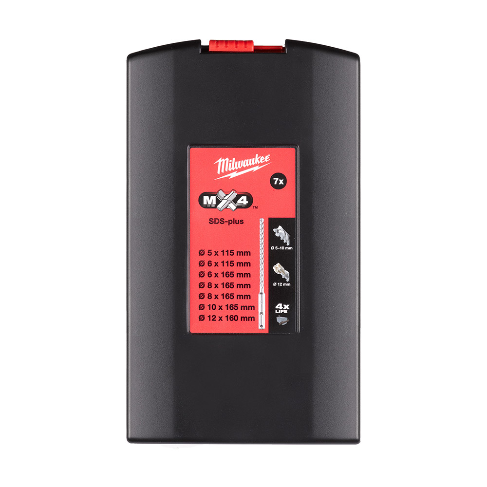 Burghie SDS-Plus MX4™ set (7 buc) Burghie SDS-Plus MX4™ set (7 buc)