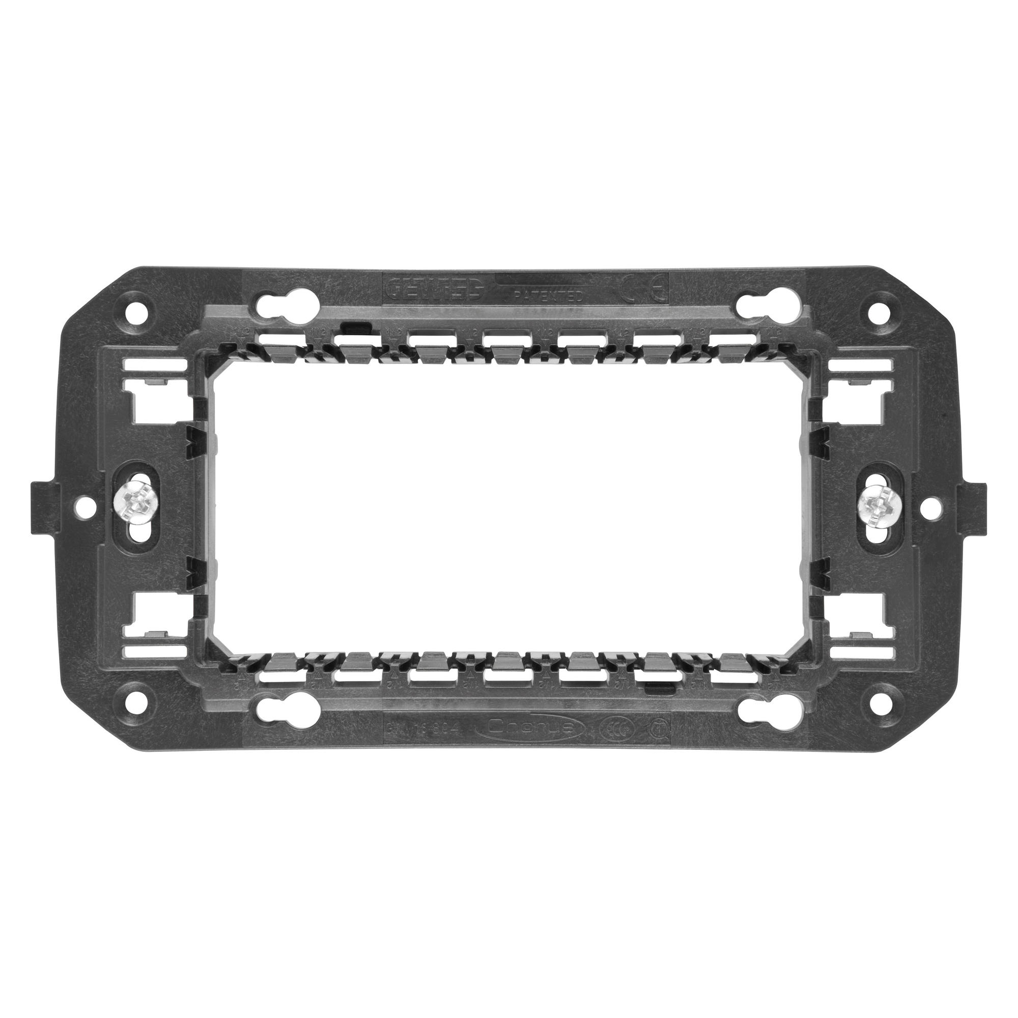 Suport rama 4 Module CH, IP20, Gewiss Chorus Suport rama 4 Module CH, IP20, Gewiss Chorus