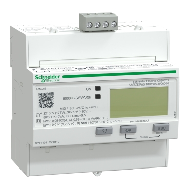 Iem3255 Contor Energie - Ct - Modbus - 1 Digital I - 1 Digital O - Multi-Tarif Iem3255 Contor Energie - Ct - Modbus - 1 Digital I - 1 Digital O - Multi-Tarif