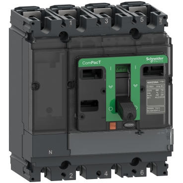 Intreruptor ComPacT NSX250NA, 4 poli, 250A, AC22A, AC23A