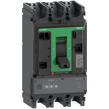 Intreruptor ComPacT NSX400F, 36 kA la 415 VAC, unitate de declansare MicroLogic 2.3 400A, 3 poli 3d