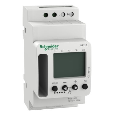 Acti9 IHP 1C e (24h/7d) programmable time switch Acti9 IHP 1C e (24h/7d) programmable time switch