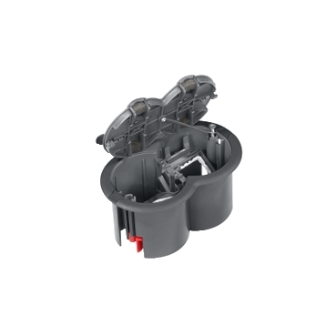 Ultra, floor outlet box, 2 modules