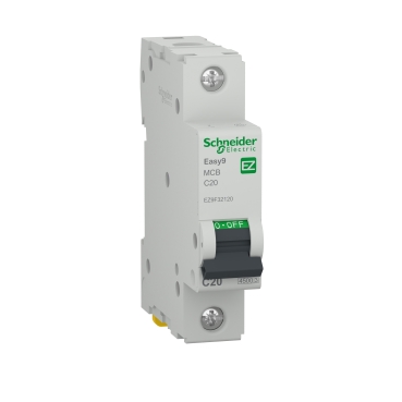 Easy9 Intreruptor automat 1P 4500 A C 20A