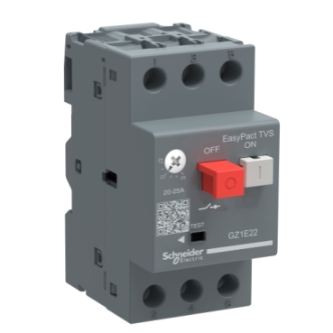 Motor circuit breaker, EasyPact, TVS GZ1E, AC-3, 3P, 6..10A, thermal magnetic detection