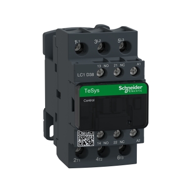 TeSys D contactor 3P 38A AC-3440V - aux 1NO+1NC -  24V 50Hz