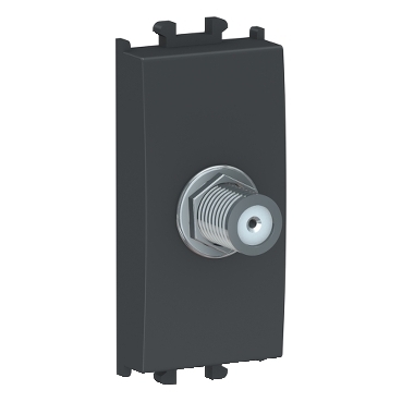 Easy Styl, Priza SAT, tip F, 1M, negru