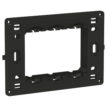 Easy Styl, Suport fixare, 3Module, negru Easy Styl, Suport fixare, 3Module, negru