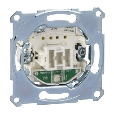 Insert Intrerupentru1P cu Indic.Lumin., Mont.Incastr.,10 Ax, 250 V C.A., fara surub
