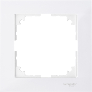 Rama simpla M-Pure, alb polar