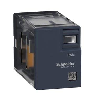Releu miniatura 3A,4C/O, cu LED, 24V C.C. Releu miniatura 3A,4C/O, cu LED, 24V C.C.