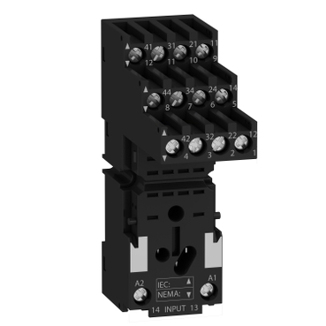 Soclu Rxz, Contact Separat, 10 A, 250 V, Conector, pentru Releu Rxm4