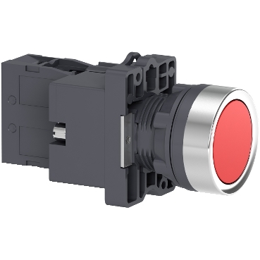 Buton iluminat 24V AC/DC. rosu ,1NO Buton iluminat 24V AC/DC. rosu ,1NO