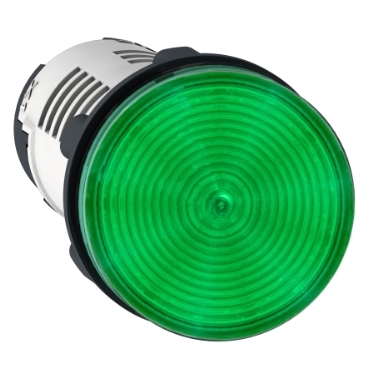 Lampa pilot, LED, Verde, 230v Lampa pilot, LED, Verde, 230v