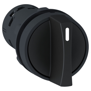 Comutator selector,  22, negru -maner standard, 2 pozitii, 1 NO Comutator selector,  22, negru -maner standard, 2 pozitii, 1 NO