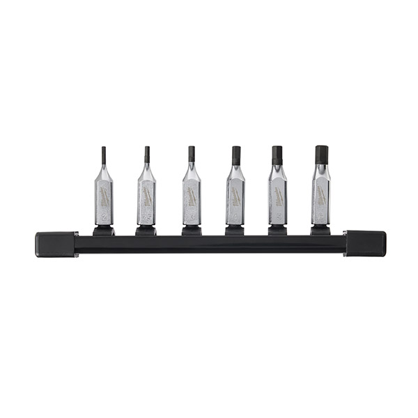 Set 6 buc. cap cheie tubulară cu bit Hex ¼″, sistem metric