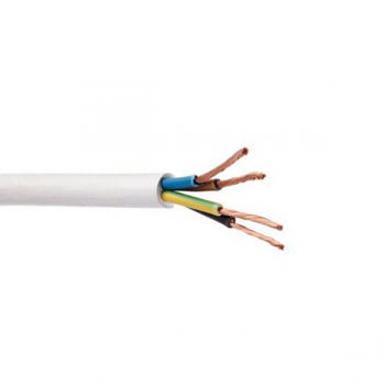 Cablu H05VV-F 4 G 1.5, alb