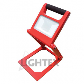 Proiector LED portabil cu suport aluminiu, 10W, 6000K, 240V