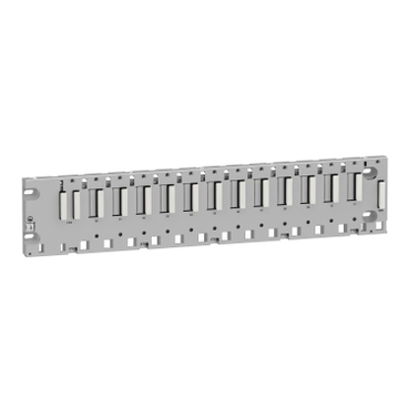 Rack M340 - 12 Sloturi - Montaj Pe Panou, Contrapanou Sau Sina Din