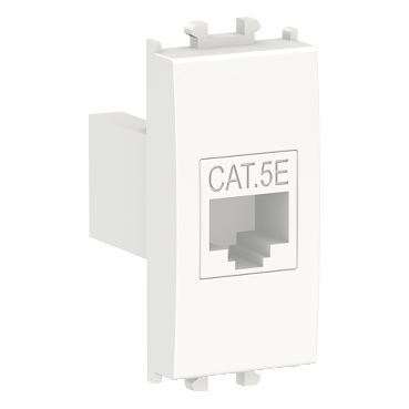Easy Styl, Priza date RJ45 cat5e UTP, 1M, alb