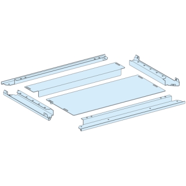2 placi presetupe, PrismaSeT P, IP31, pentru tablou W 650mm D 400mm 2 placi presetupe, PrismaSeT P, IP31, pentru tablou W 650mm D 400mm