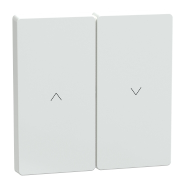 Rocker, Merten System Design, for roller shutter switch and push-button, lotus white