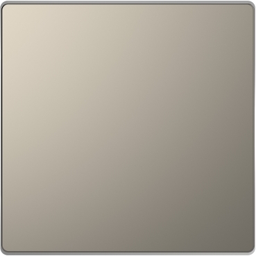 Blanking cover, nickel metallic, System Design