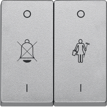 Clapeta 2 Porturi Marcat pentru Dnd, Aluminiu, Sistem M