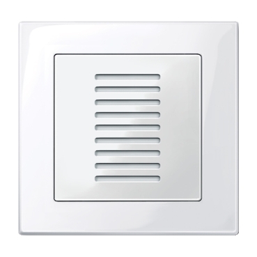 Termostat de camera KNX, alb polar, System M
