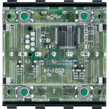 Modul de buton KNX, 2 grupuri, Sistem M