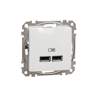 Sedna Design, Priza incarcare USB A+A 2.1A alb Sedna Design, Priza incarcare USB A+A 2.1A alb