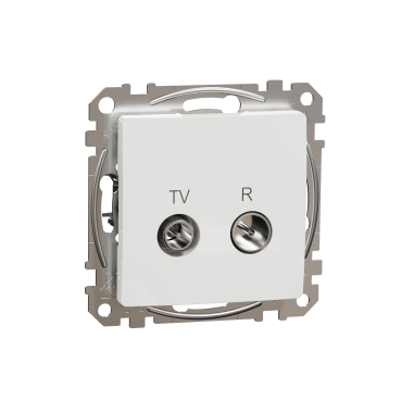 Sedna Design, Priza TV R intermediara 10dB, alb