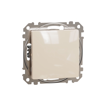 Sedna Design, Intrerupator cu revenire 10A, bej