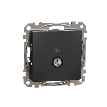 Sedna Design, Priza TV intermediara 7dB, antracit