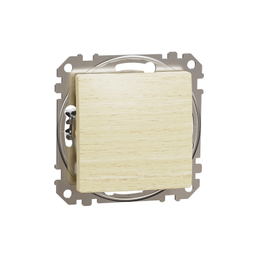 Sedna Elements, Intrerupator cu revenire 10A, lemn