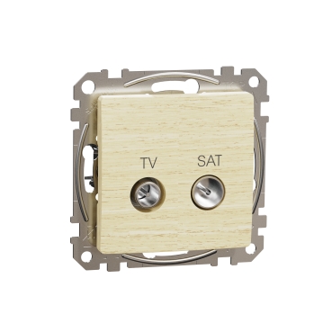 Sedna Elements, Priza TV SAT finala 4dB, lemn