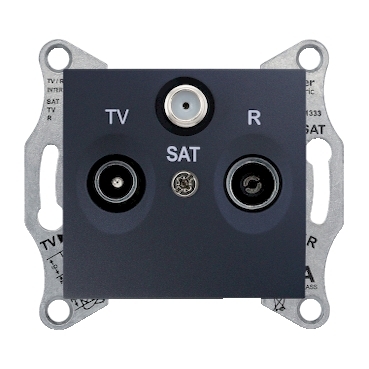 Sedna, Iesire Intermediara TV-R-Sat, 8Db fara Cadru Grafit
