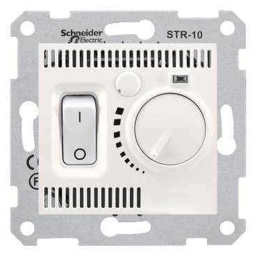 Sedna, Termostat Camera, 10A fara Cadru Crem